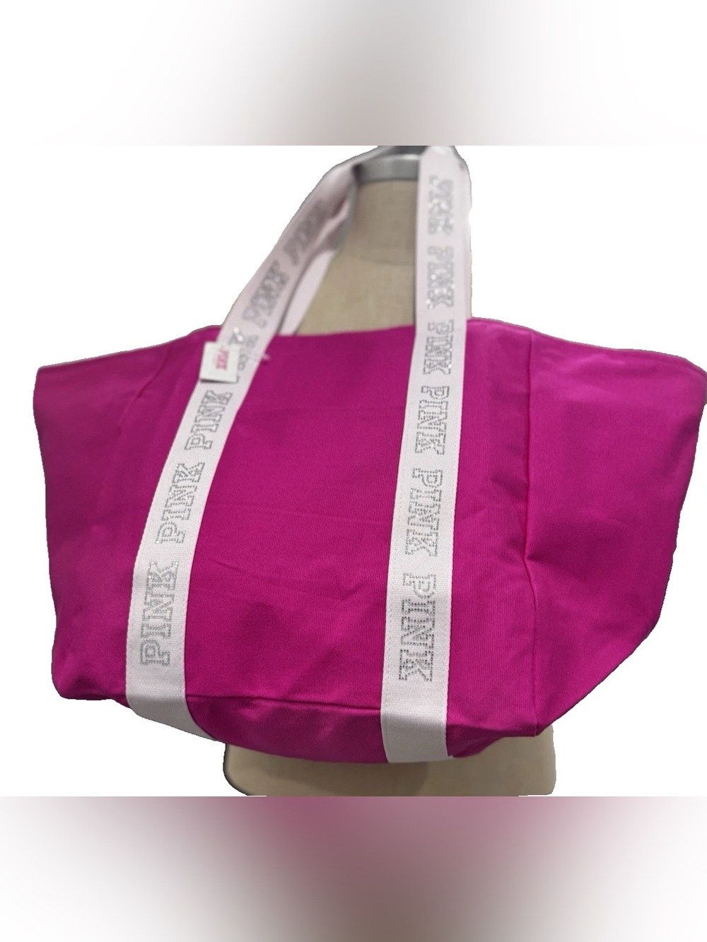 Victoria’s Secret Pink Hot Pink Tote Bag New in Package